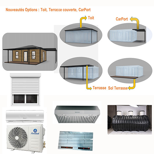 Intelligent Foldable Prefabricated 40 m²